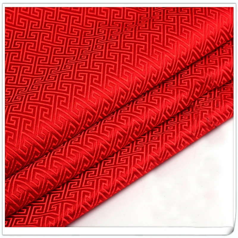 75x50cm Brocade silk Fabric Damask Jacquard felt Apparel Costume Upholstery Furnishing Curtain Clothing Material patchwork