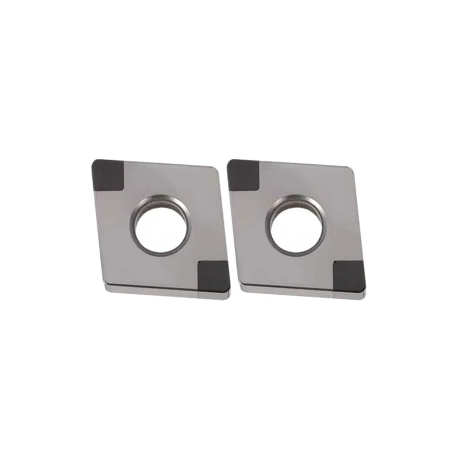 CNMG120404-2 CNMG120408 CNMG120412 2T CNMA120408-2T CBN tornio CNC utensile per tornitura esterna lama cubica nitruro di boro inserto diamantato