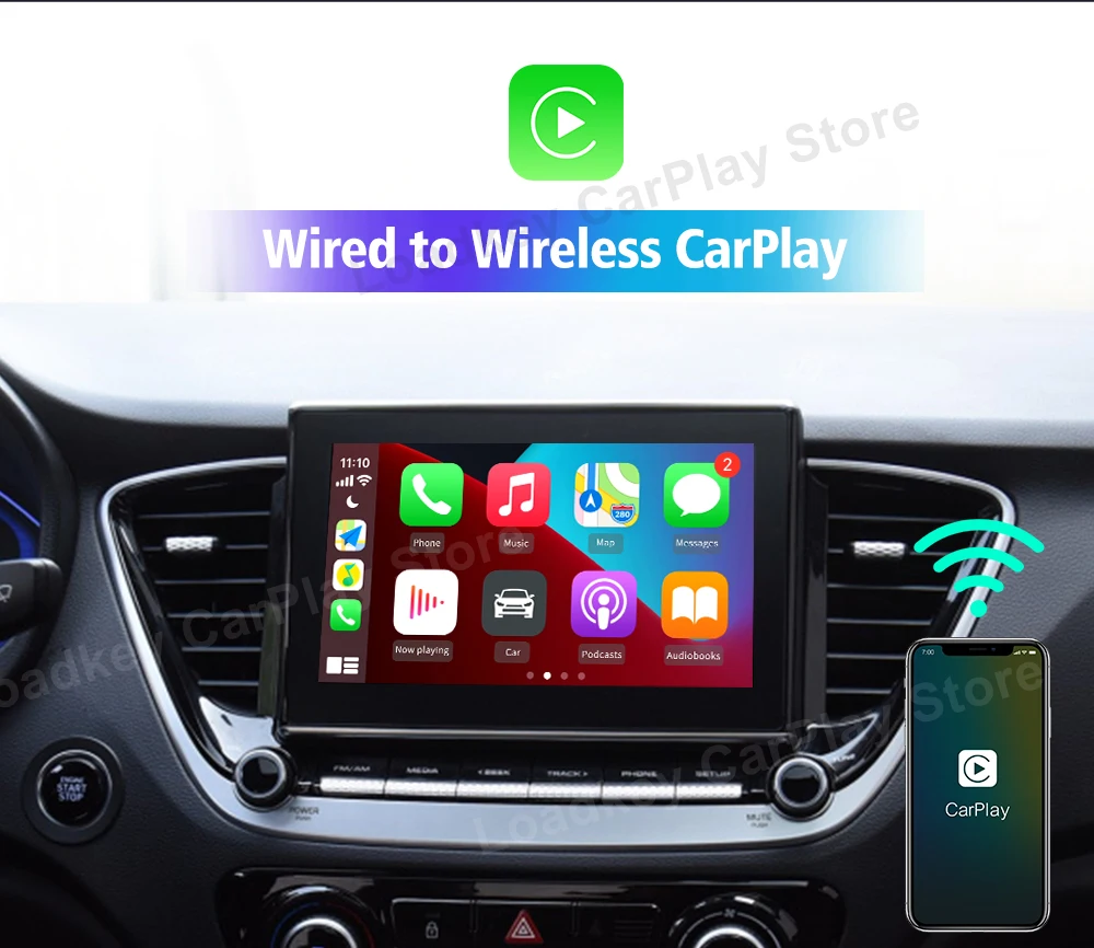 Carlinkit Plus QCM 6125 64G Android 13 CarPlay Ai Android Tv Box Wireless CarPlay Android Auto For Netflix YouTube Spotify IPTV