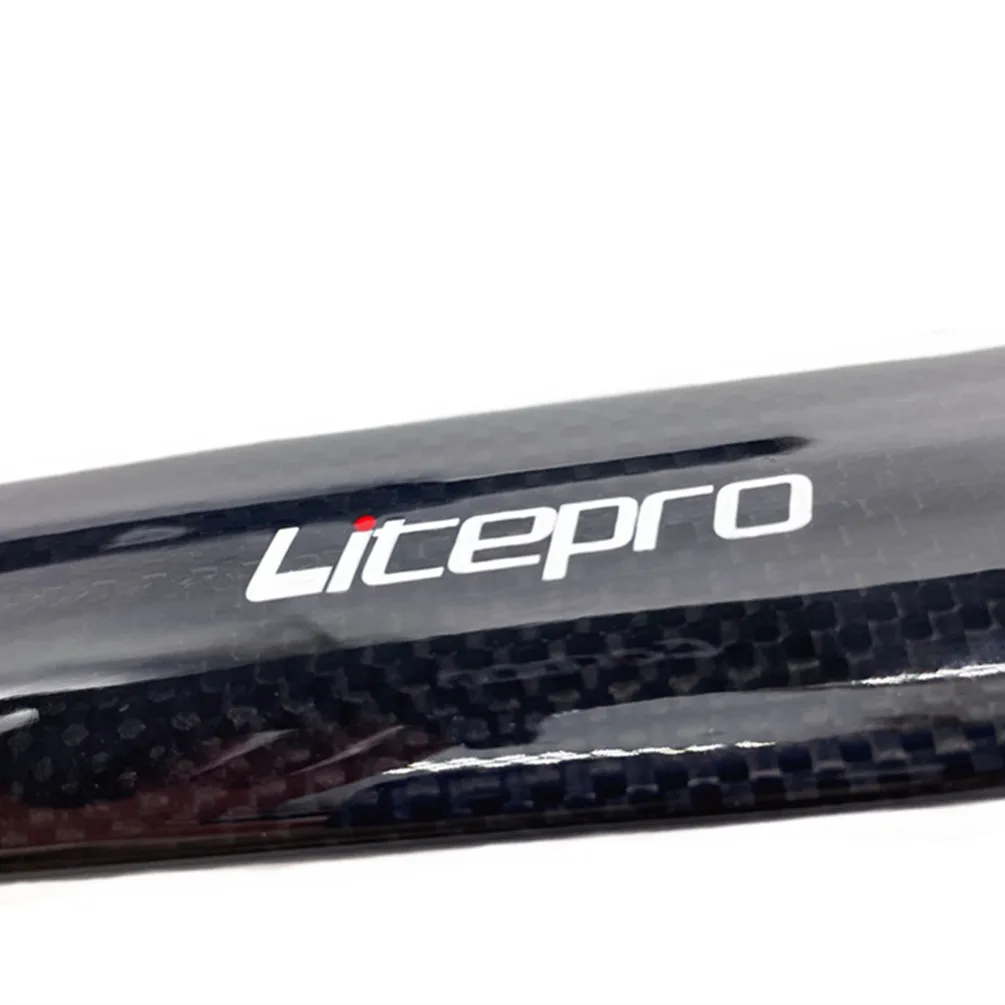 Litepro 20 22 Inch Carbon Fibre Disc Brake Front Fork Folding Bike 406 451 100mm Fork M18*1.25