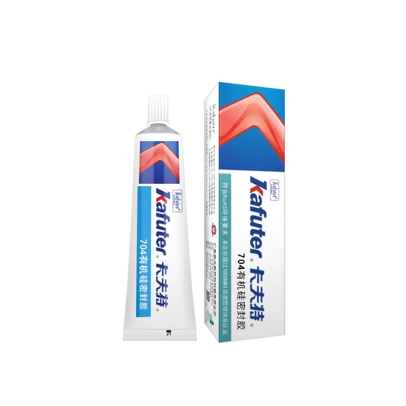 Kafuter K-704 705 704B Biały czarny Przezroczysty silikonowy klej przemysłowy 45g
