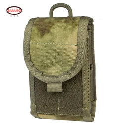 Tactical Mobile Phone MOLLE Bag 5.5 inch Camping Hiking Waist Tools Bag for Iphone 6 6s 7 7s CS Outdoor Running Sport Phone Bag