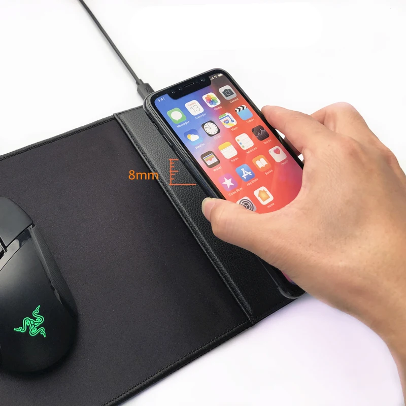 Wireless Mouse Phone Charging MousePad Cortex For Logitech GPro  Superlight Xiaomi Electronic Sport Gamer Waterproof Thickening