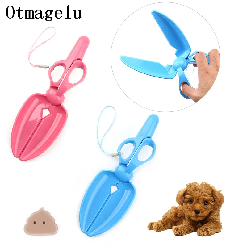 Outdoor Scissors Shape Design Dog Pooper Scooper Pet Dog Cat Feces Level Shovel Pets Cleaning Tools Dog Accessories For Home