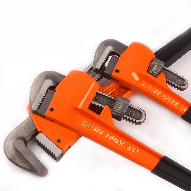 8/10/12/14/18/24/36/48 Inche Heavy Duty Wrench Powerful Force Pipe Plier Industry Grade Alloy Steel Durable Cable Wire Cutter