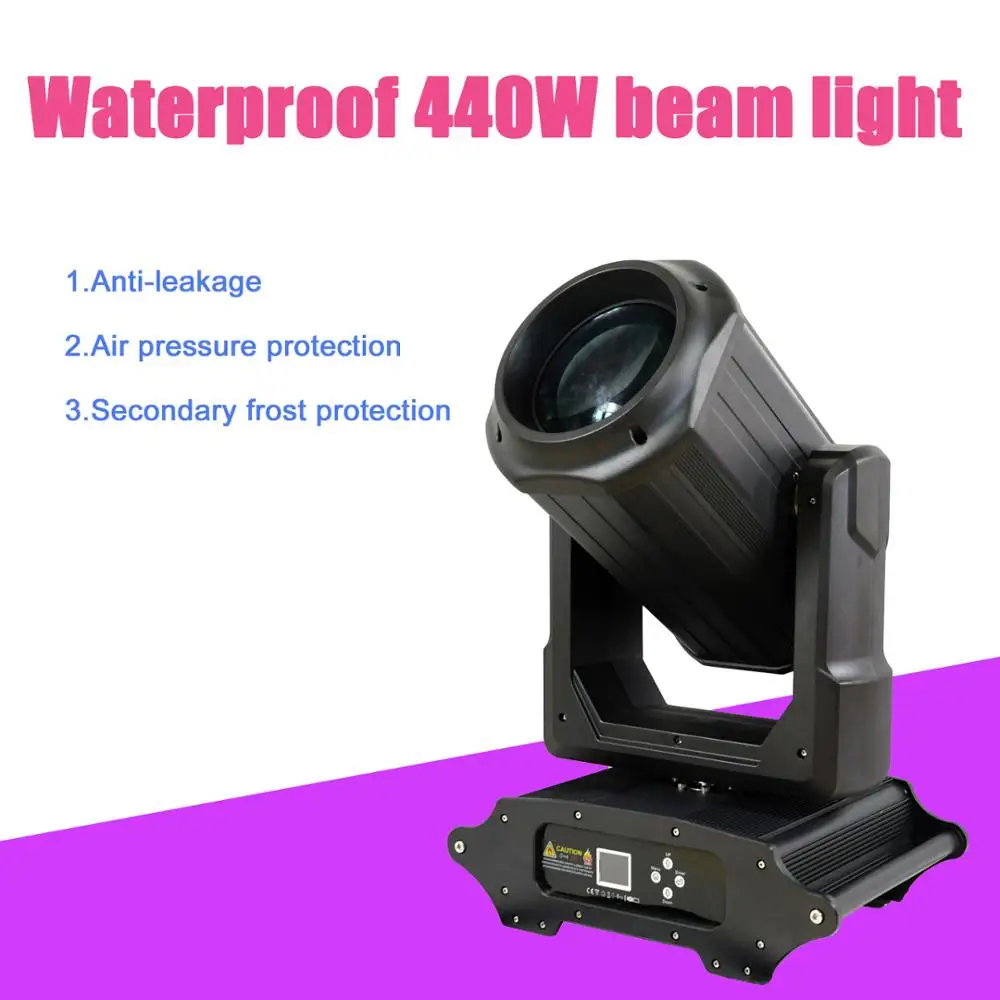 

440w waterproof beam light cultural tourism scenic spot lighting project landmark shaking head lighting festival outdoor fountai