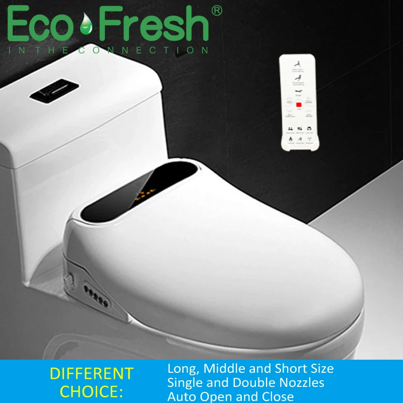 Ecofresh Inteligente Tampa de Assento do Toalete Bidé Eletrônico Capa de Assento Limpo e Seco wc wc Inteligente Assento da Criança
