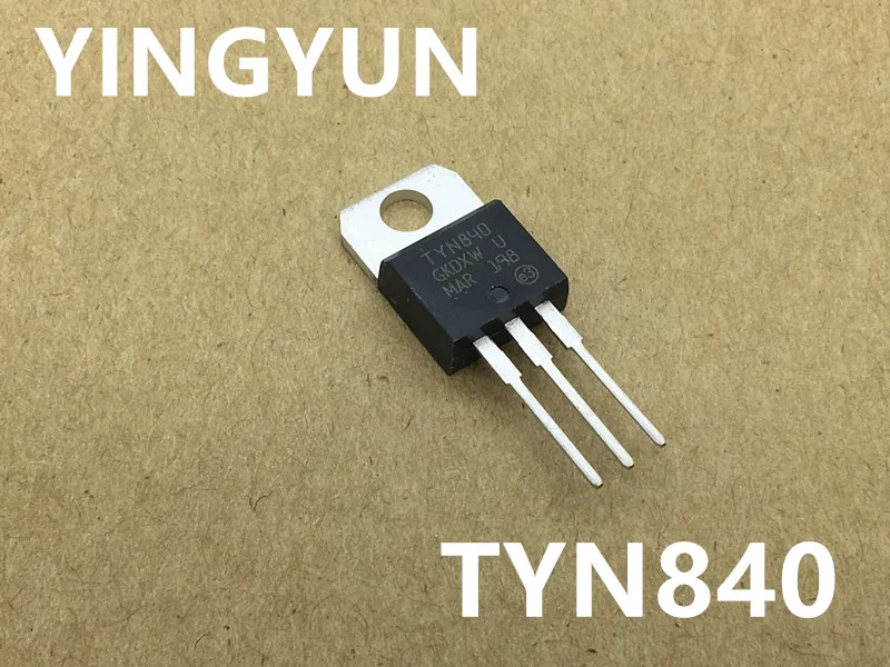 

10PCS/lot TYN840RG TYN840 SCR TO-220