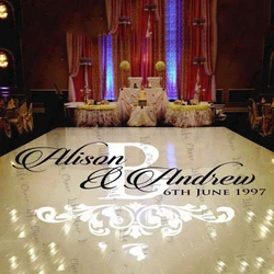 Wedding Dance Floor Decal wedding DIY decor Wedding Floor Decal Wedding Party welcome Day Dance Floor Decal Sticker