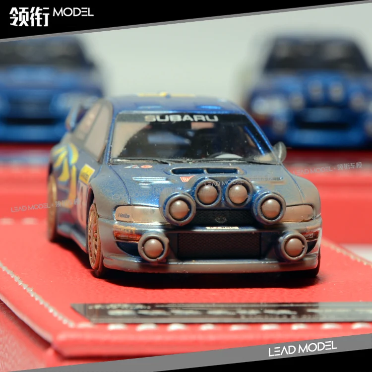 VIP 1/64  Impreza WRC S6 SRT #5 limited collection die cast resin car model ornaments