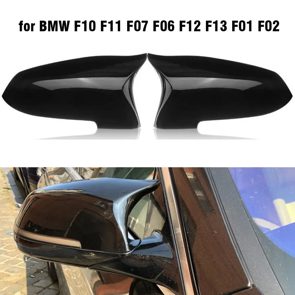 

for BMW 5 6 7 Series F10 F11 2014-2017 , F06 F07 F01 F02 Car Rearview Mirror Cover Carbon Fiber Cap Style