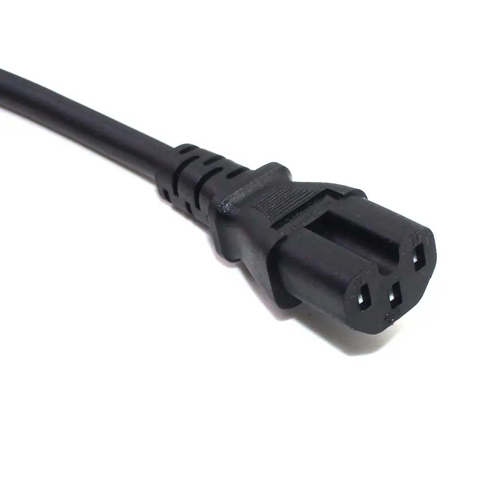 IEC 320 C14 To C15 PDU UPS Male To Female Power Cord 0.5m/1.5m/2m Extension Cable 3G1.5 Durable Copper Line