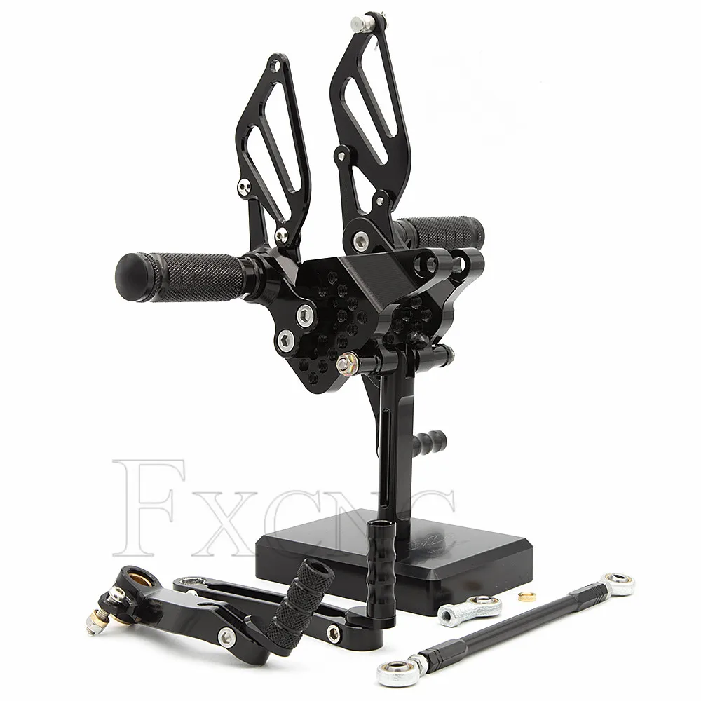 For Ducati 749 999 Motorcycle Footrest Rearset Footpeg CNC Adjustable Pedal Foot Peg Rearset Rear Set For Ducati 749 999 Footpeg