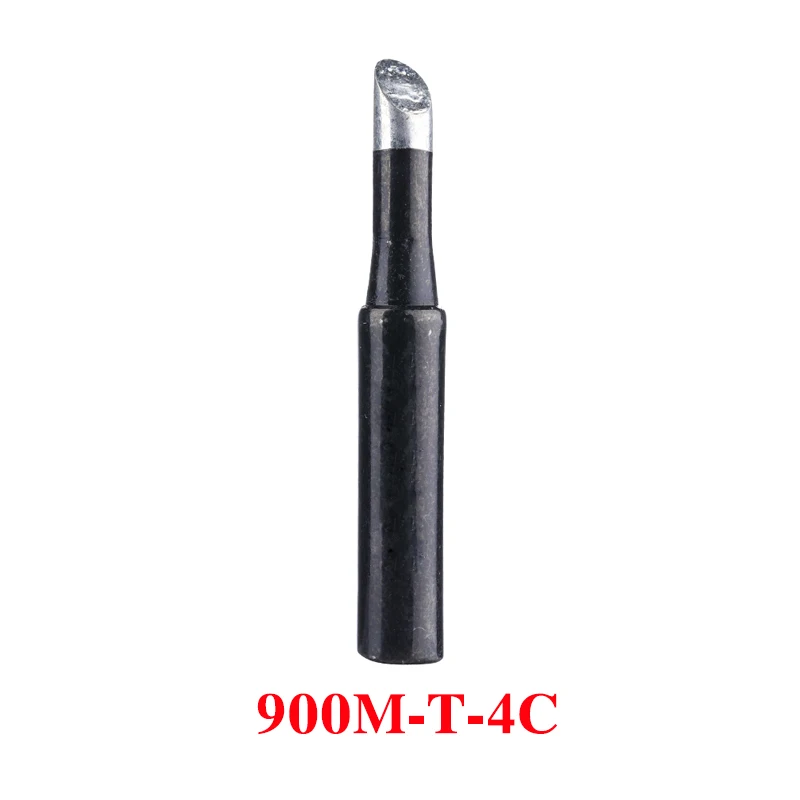 5 Buah/Set Ujung Besi Solder Bebas Timah 900M-T-K/I/4C/B/2,4 D Kepala Las Tembaga Murni Alat Stasiun Solder BGA