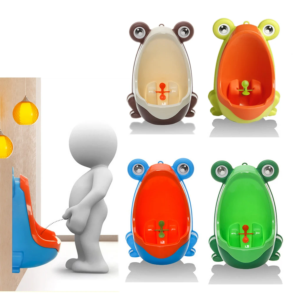 Plastic Baby Boys Children Pee Potty Toilet Training Kids Urinal Bathroom D5QA