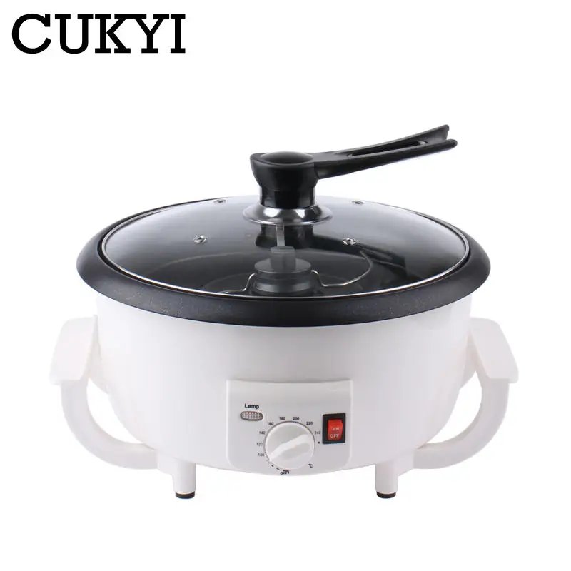 

Electric Coffee beans roaster machine roasting Dried peanut non-stick coating baking tool household Grain drying 110V 220V EU US