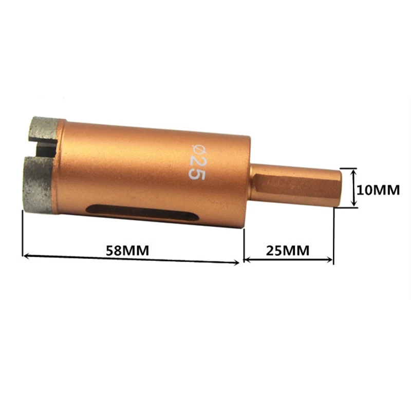 1Pcs 6-100mm Marble Opener Diamond Hollow Core Bit For Stone Granite Brick Tile Ceramic Concrete Drilling Hole Saw Drill Bit