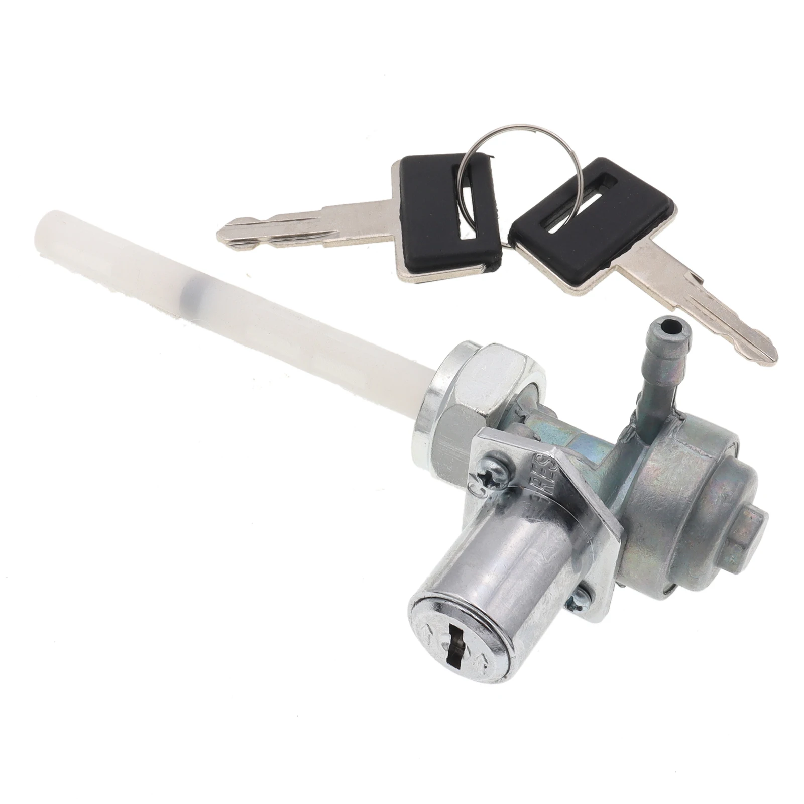 خزان الغاز الوقود التبديل البنزين صنبور صمام قفل مضخة الحنفية بيتكوك مع مكافحة سرقة مفتاح القفل للدراجات النارية CG CBT XF #3