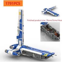 Buildmoc Space Ship Shuttle Rocket Stinger Mantis Fallen Order Hero Model Brinquedos Aerospace Building Blocks Kids Toys Bricks