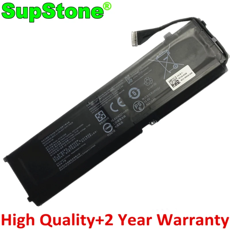 SupStone Genuine RC30-0328 Laptop Battery For Razer Blade 15 2020 RZ09-0328 RZ09-0330X RZ09-03304X RZ09-03305X 4ICP5/46/108