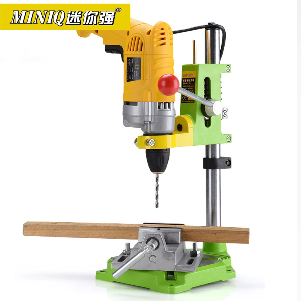 MINIQ BG-6116 Precision Electric Drill Stand Power Rotary Tools Accessories Bench Drill Press Stand Base Woodworking Tools