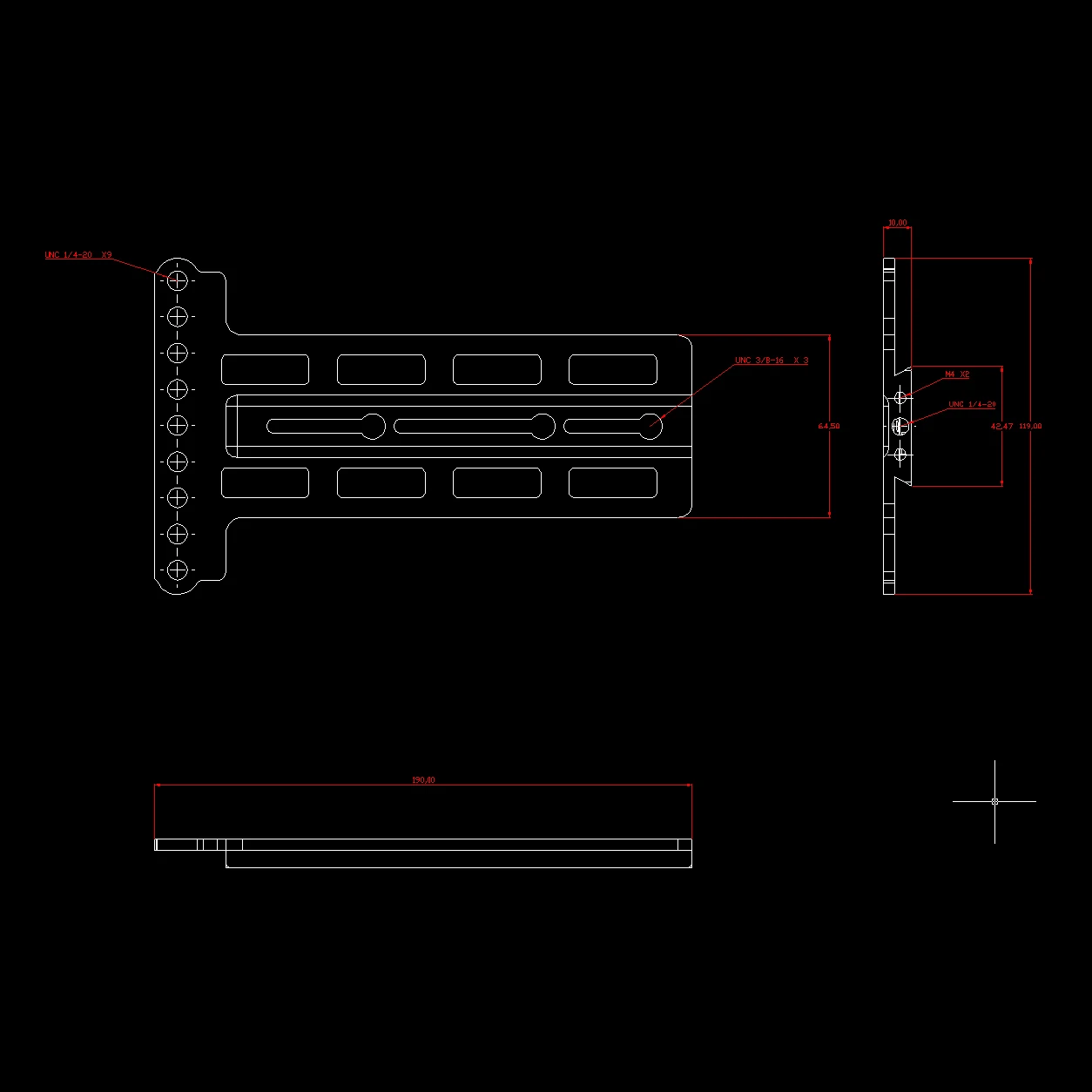سريع سريع الإصدار تتوافق مع لوحة التركيب لوحة الأساس fr DJI Ronin-M مثبت أفقي 4K 8K فيلم كاميرا BMCC متابعة التركيز الأحمر