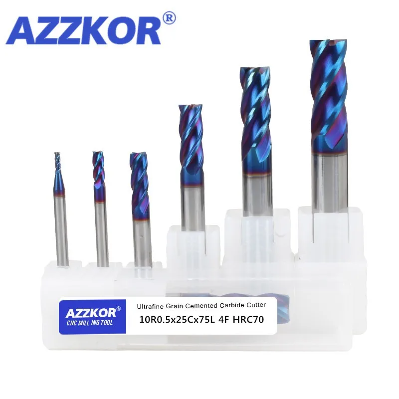 Imagem -02 - Fresadora de Revestimento de Liga Cnc Ferramenta de Aço de Tungstênio Desbaste de Canto Kit de Cortador de Fresagem Superior Hrc70