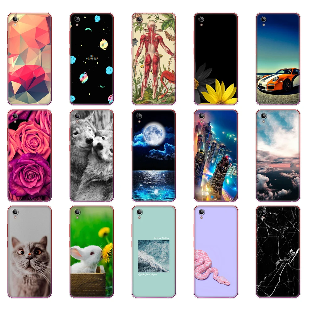 case For Vivo Y91C 6.22inch Case Soft TPU Phone Back cover for vivo Y91 C VIVOY91C Bumper Shell Skin shockproof cute cartoon image 4