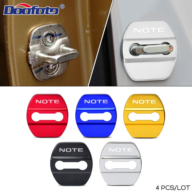 Car-Styling custodia per emblemi con Badge per serratura automatica per Nissan note per NOTE Car Styling accessori per la protezione esterna