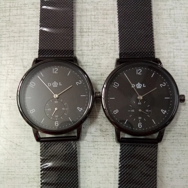 CL052 OEM reloj de pulsera para hombre, personalizado, grabado, minimalista, lujo, correa de cuero, regalo de aniversario