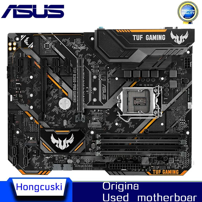 

For ASUS TUF B360-PRO GAMING Used original motherboard Socket LGA 1151 DDR4 B360 Desktop Motherboard