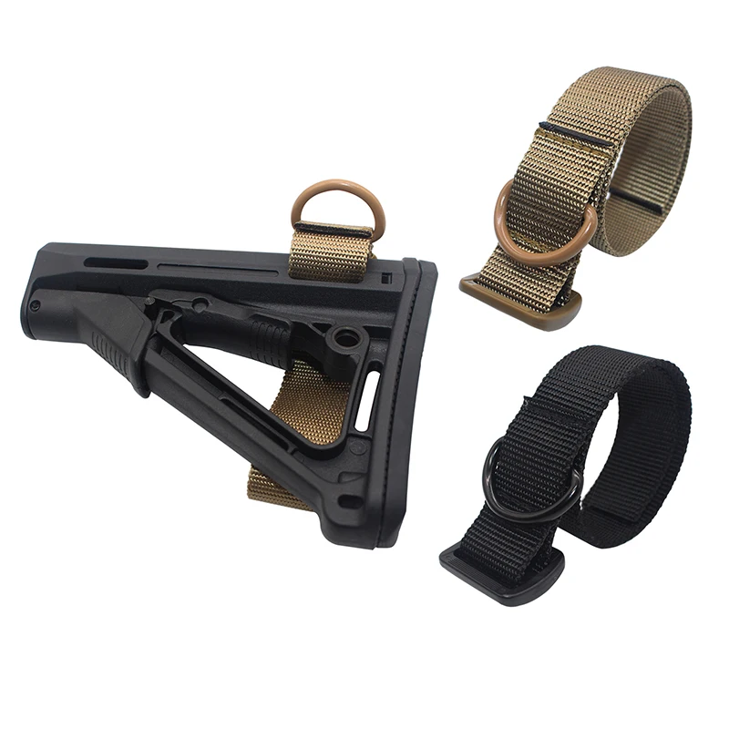 Correa militar Airsoft para pistola, correa de pistola, correa de flejado, Correa táctica, adaptador de cabestrillo, 2 unidades