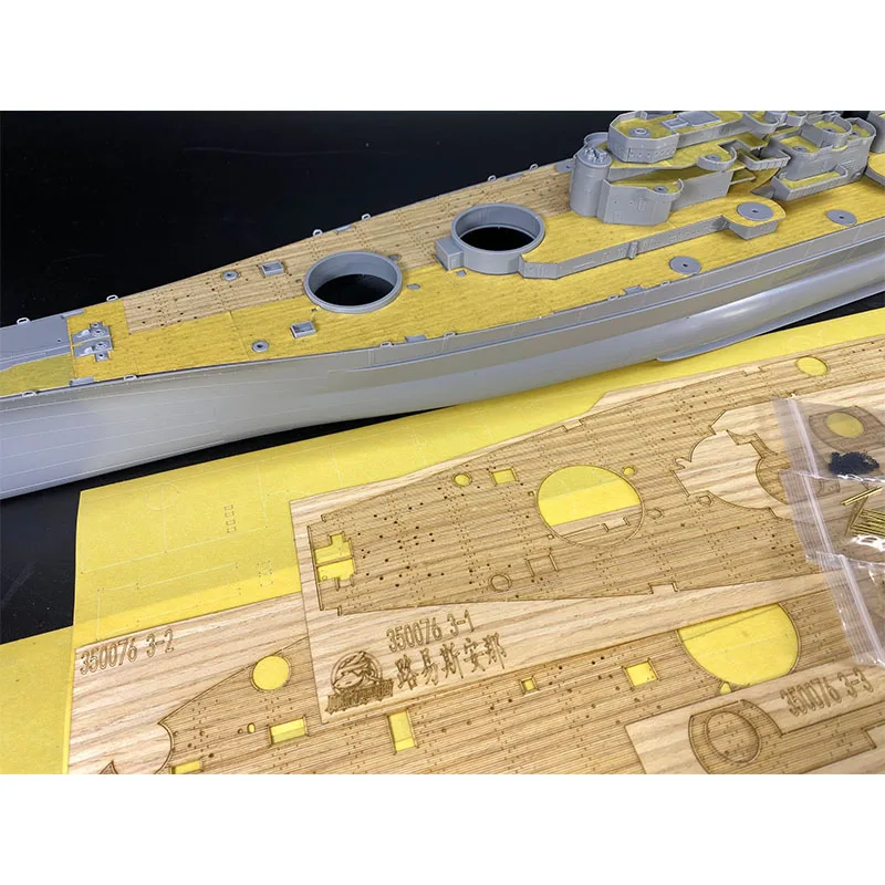 1/350 Scale PE Upgrade Set for Very Fire VF350914 USS BB-71 Louisana Battleship Model TMW00104