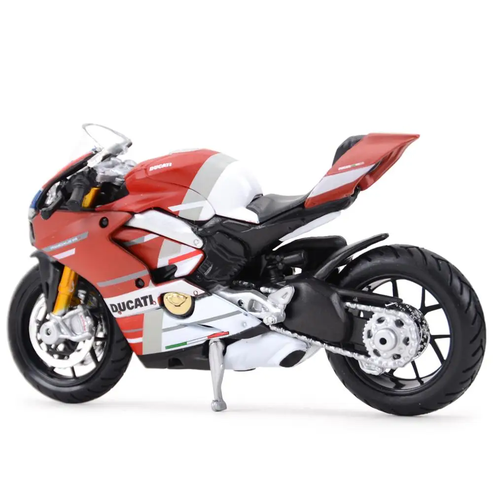 Maisto-Panigale V4 S Ducati Panigale 1:18 ، مركبات مصبوب ثابتة ، هوايات قابلة للتحصيل ، نموذج دراجة نارية ، ألعاب