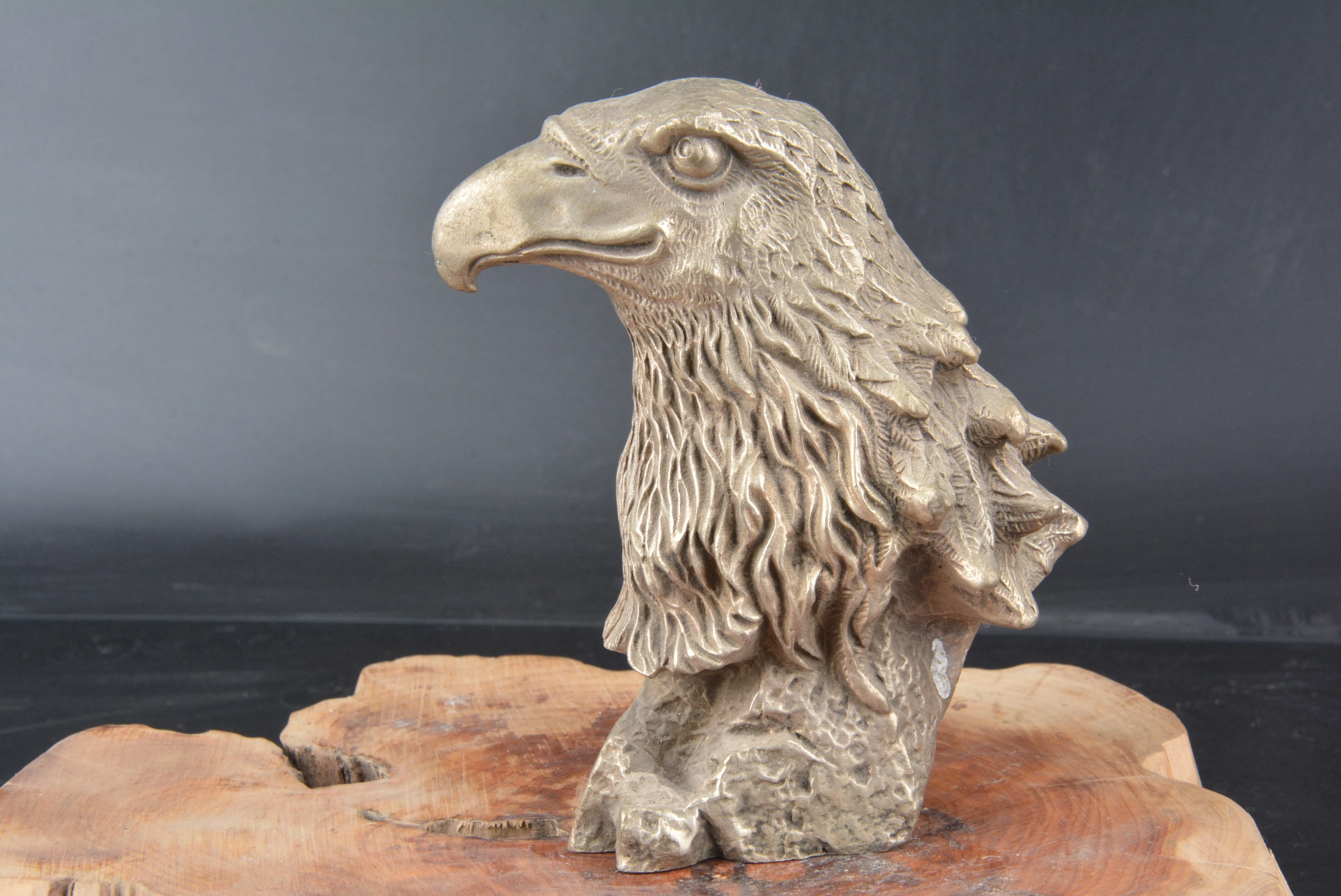 

Rare QingDyansty silver eagle statue , Free Shipping