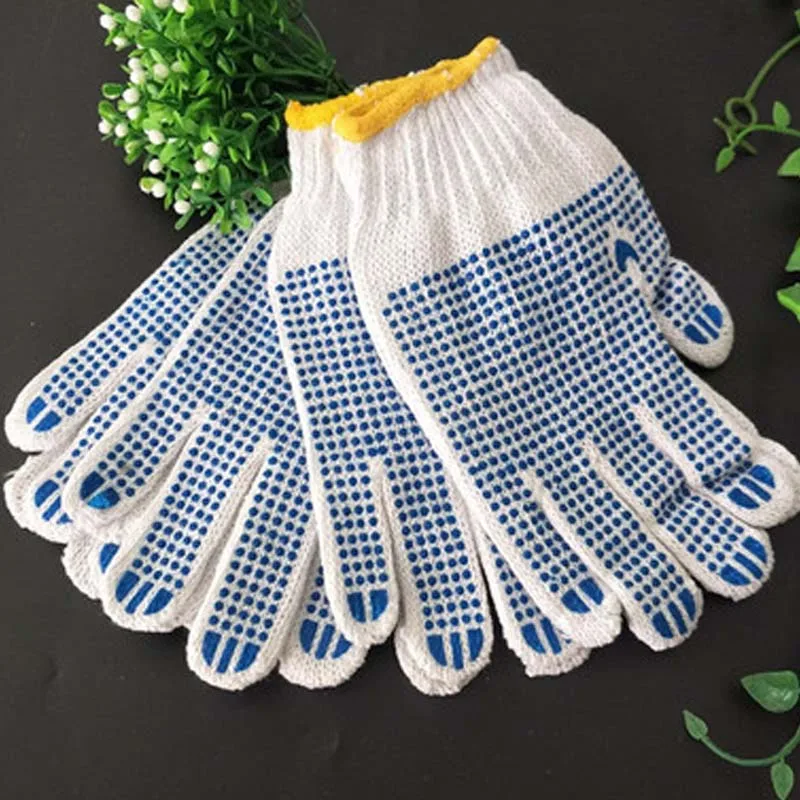 Dispensing labor gloves cotton yarn gloves non-slip wear-resistant brick moving protective gloves