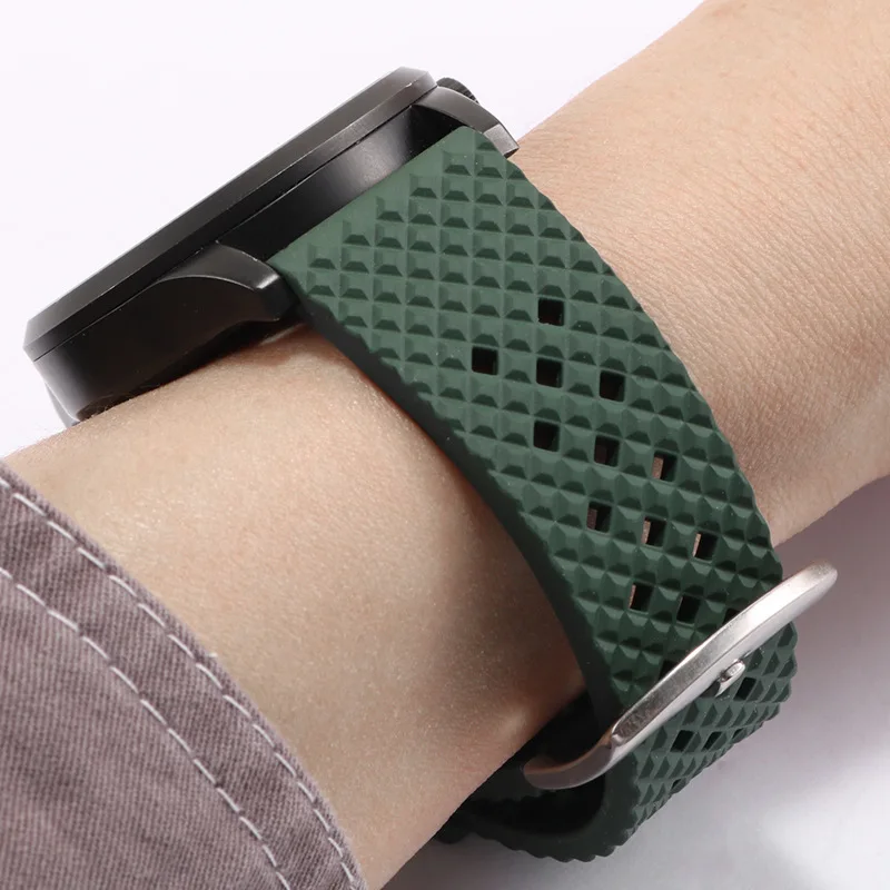Fluorine Rubber Watch Band 18mm 20mm 22mm 24mm Quick Release Strap Customized Sport Diving Bracelet for Each Brand Watches