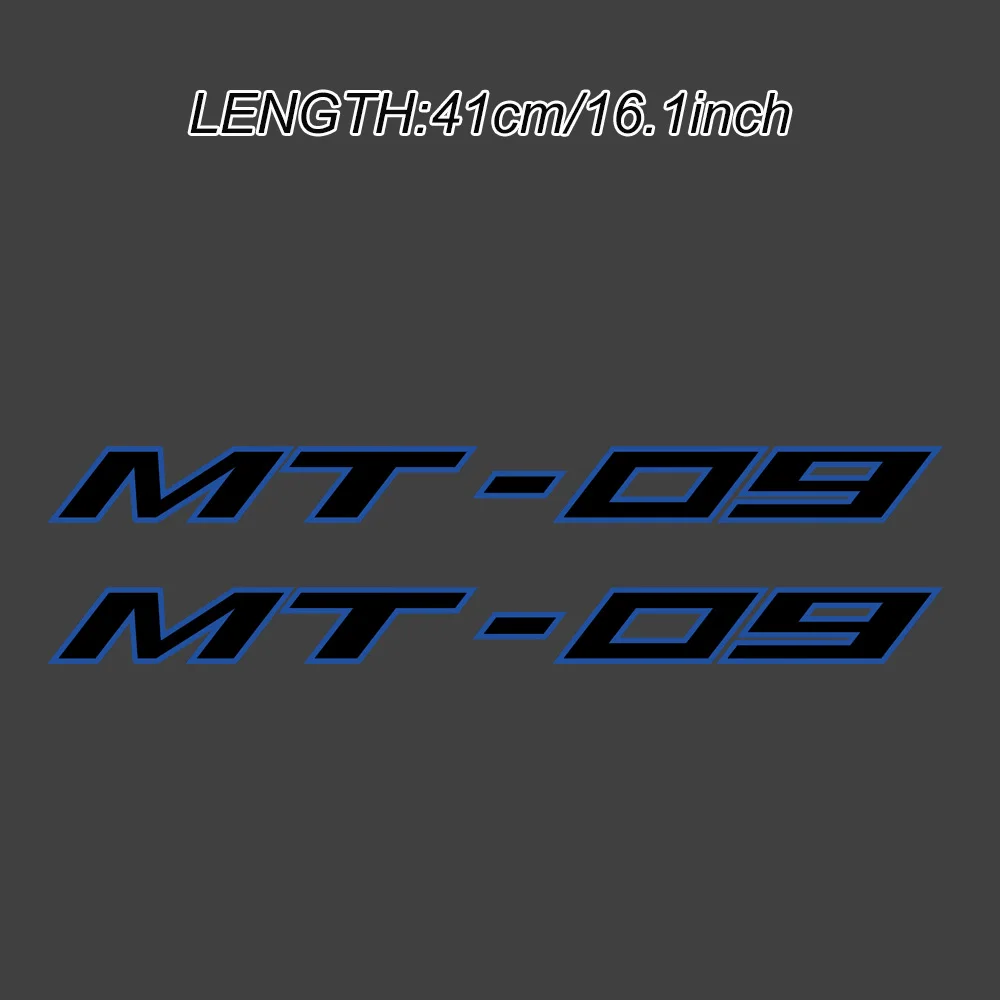 ล้อรถจักรยานยนต์ Fairing Tank Pad ตกแต่งสติ๊กเกอร์สติ๊กเกอร์สำหรับ YAMAHA MT-09 MT09 MT 09การใช้ Dress Up