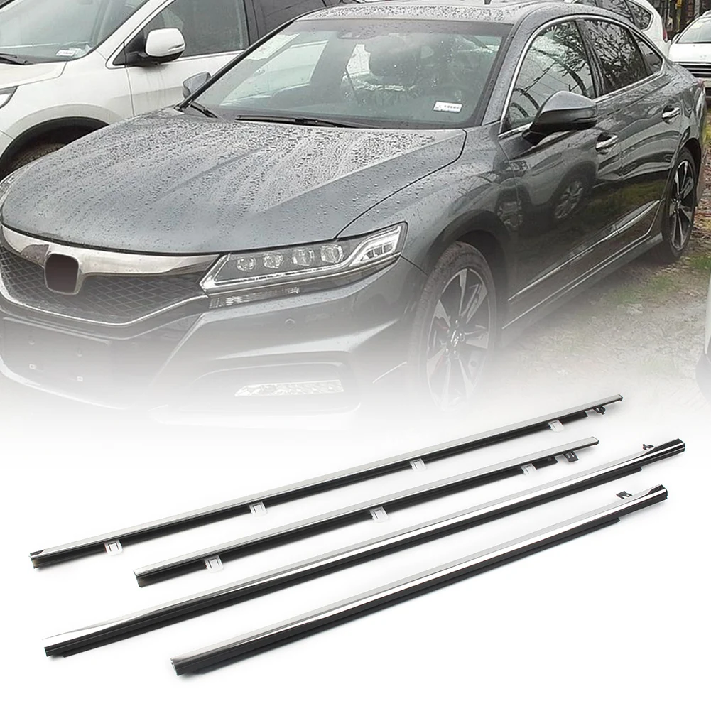 

Car Weatherstrip Moulding Trim Door Window Seal Belt Molding Trims For Honda Spirior 2009 2010 2011 2012 2013 2014 Rubber