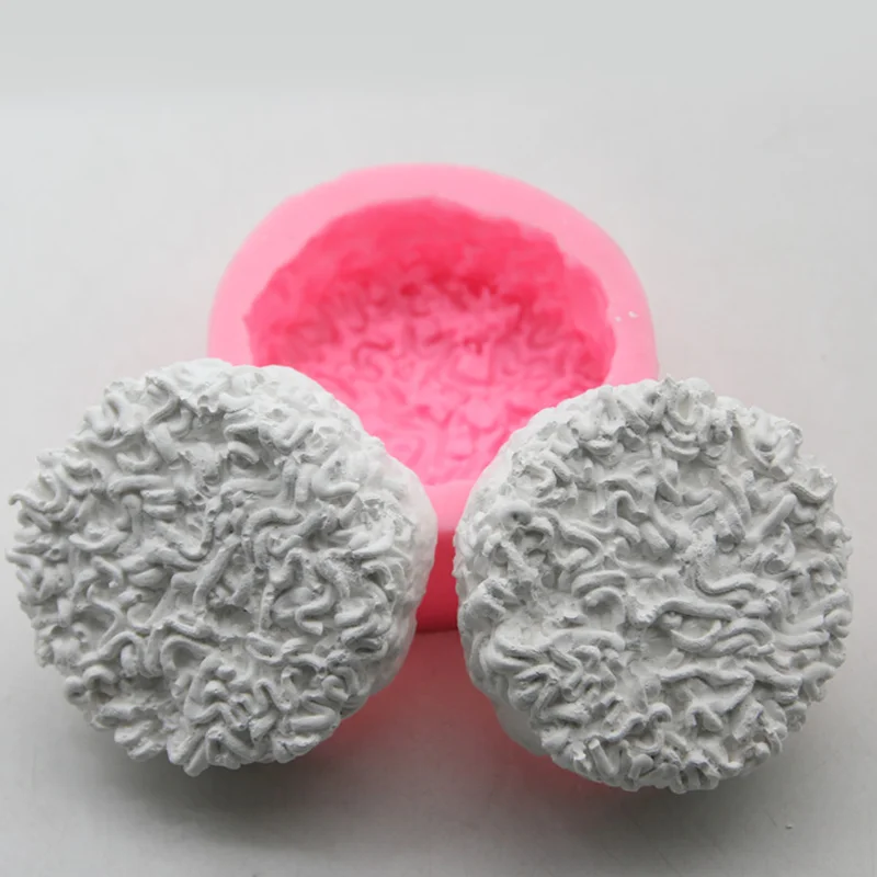 3D Instant Noodles Fondant Silicone Mould Gypsum Cake Decorating DIY Chocolate Baking Tools Silicone Mold Handmade Soap Mold