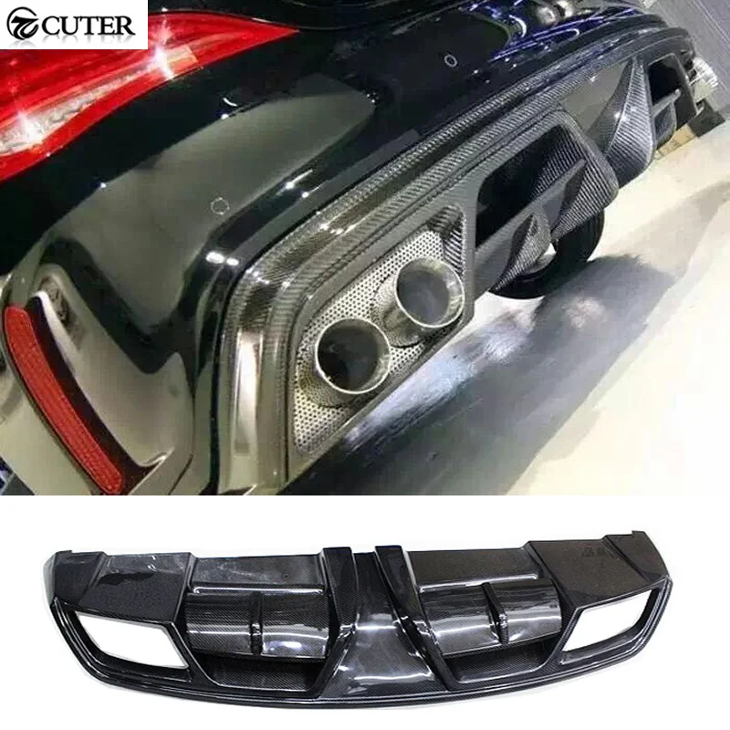 W117 C117 Cla250 Cla260 Cla45 Amg Carbon Fiber Rear Lip Diffuser for Benz W117 C117 Cla250 Cla45 14-15