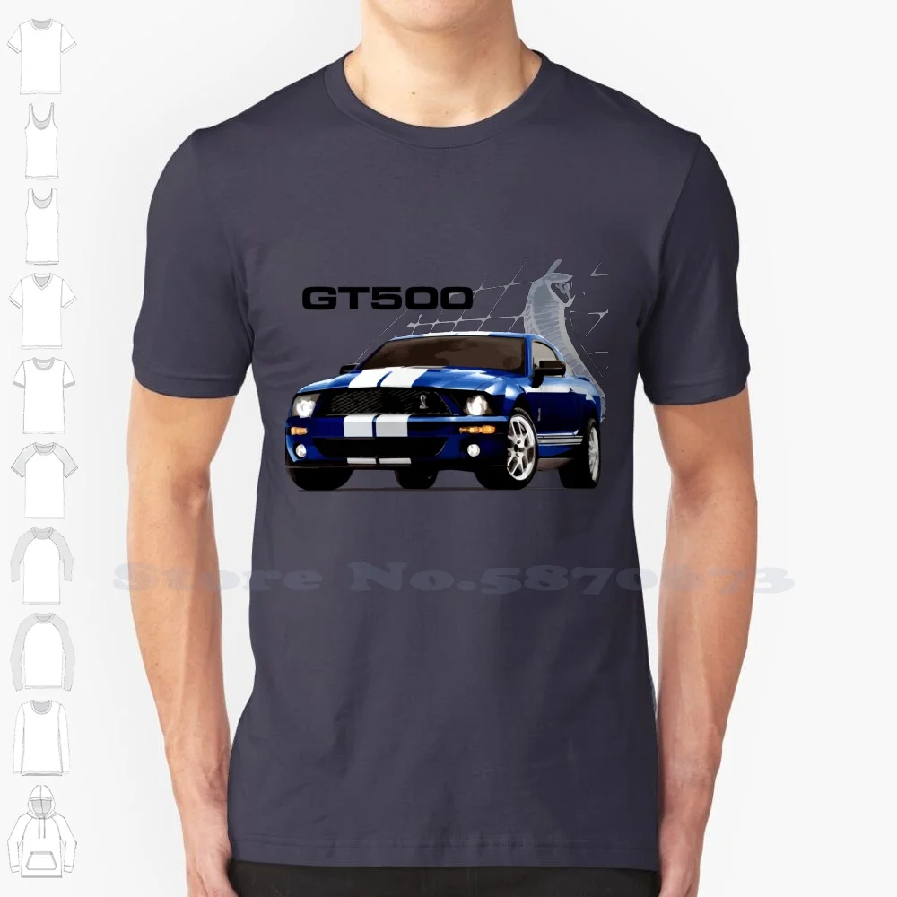 2007 Shelby Gt500 Fashion Vintage Tshirt T Shirts Gt Shelby Stang S197 S550 Gt