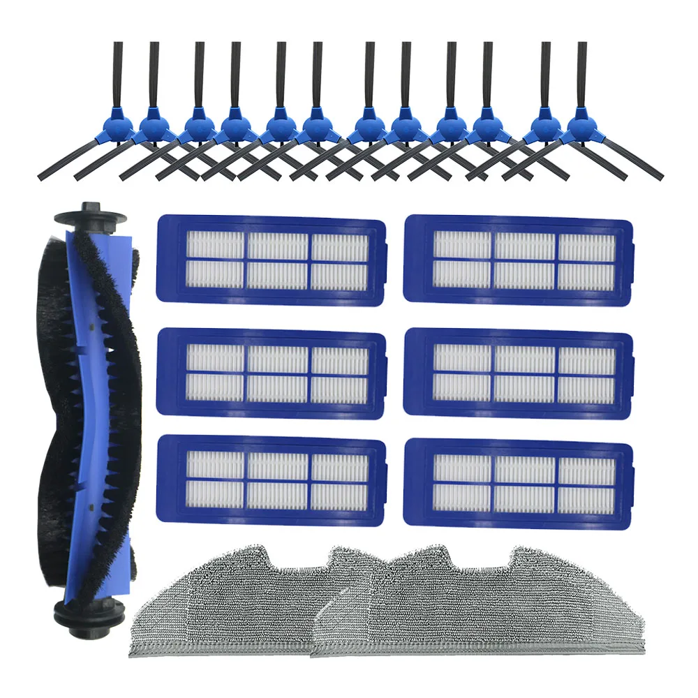 แปรงด้านข้างกรองสําหรับ Eufy Robovac G10 เครื่องดูดฝุ่นไฮบริดชุดชุดผสมชิ้นส่วนอุปกรณ์เสริม