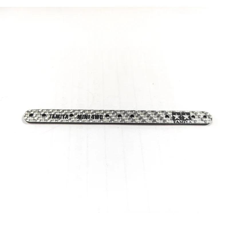 Carbon Fiber Silver 1.5mm/3.0mm Lettering Reinforcing Plate for RC Model Car Sapre Parts DIY Tamiya Mini 4WD Racing 95307