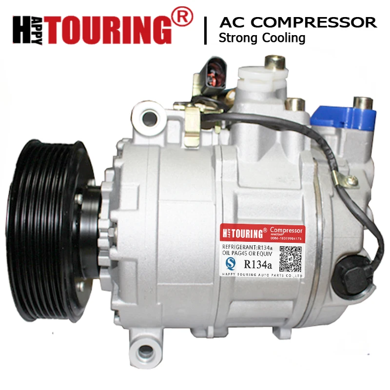 7SBU17 AC Compressor For Audi Q7 3.6L Volkswagen Touareg Passat 3.2L 3.6L 7L6820803P 7P0820803E 7L6820803D 7L6820803G 7L6820803L