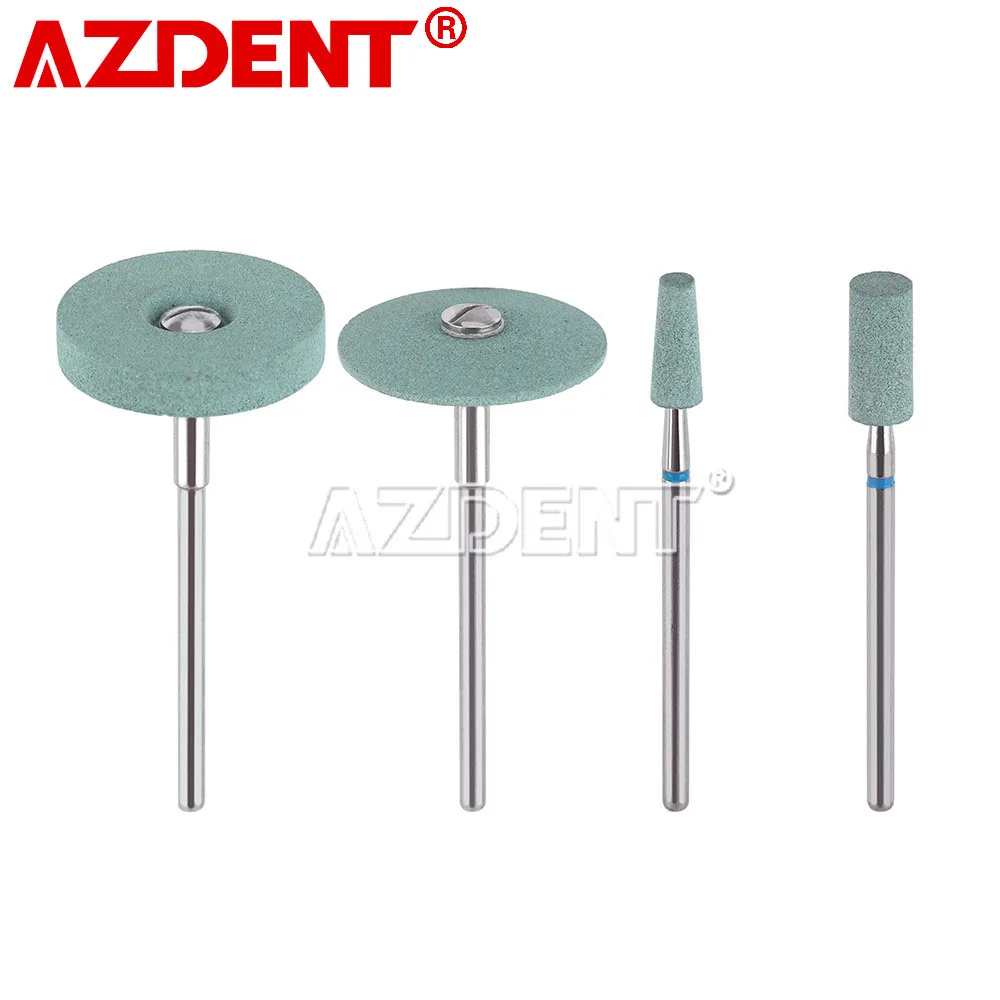 AZDENT Dental Lab Keramiek Diamant Steen Grinder Zirconia Porselein Polish Emax Kronen Polijstmachine 2.35mm Snel Polijsten