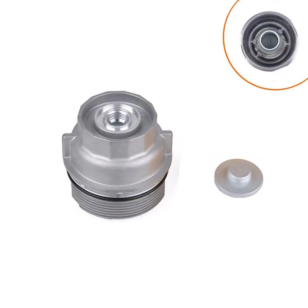 

Oil Filter Housing Cap Holder Replacement 15620-31060 and Drain Plug for Lexus ES350 GS350 Toyota Camry