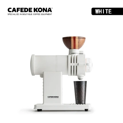 CAFEDE KONA Electric Variable Speed Grinder Ghost Tooth Cutter Commercial Household Automatic Coffee Bean Grinder