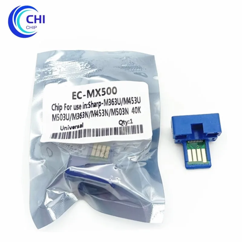 20pcs MX500 MX-M500 MX 500 toner Chip for Sharp M363U M453U M503U M363N M453N M503N Cartridge Reset Chip