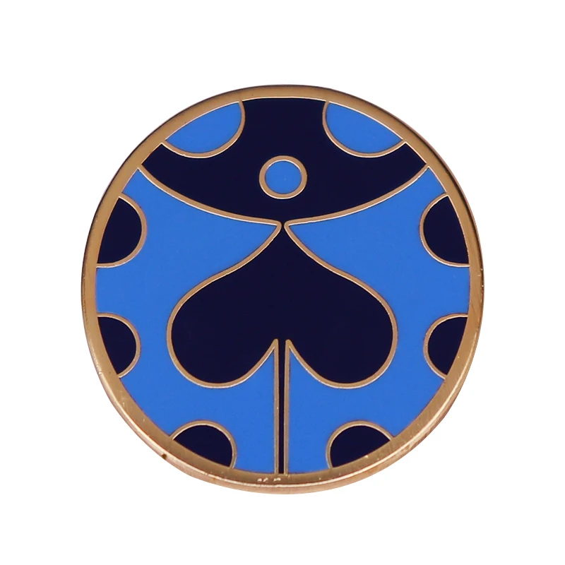 Giorno Giovanna-Pin de insignia de mariquita, broche de JoJos Bizarre Adventure, broche de viento dorado Hirohiko Araki manga JJBA, colección esencial para fans